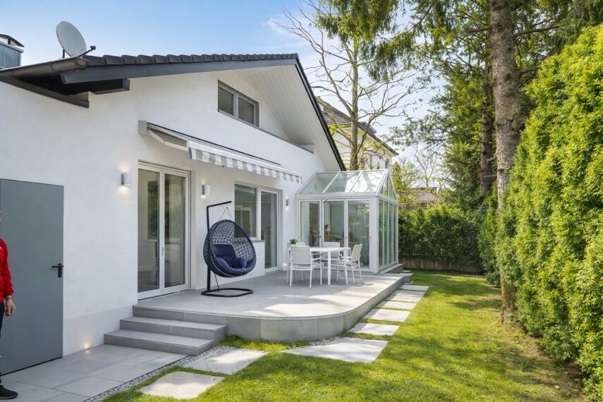 Projektiert Terrasse