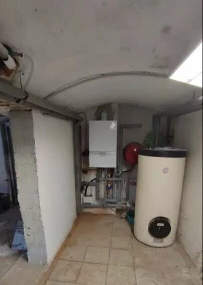 Gasheizung mit WW-Speicher im 