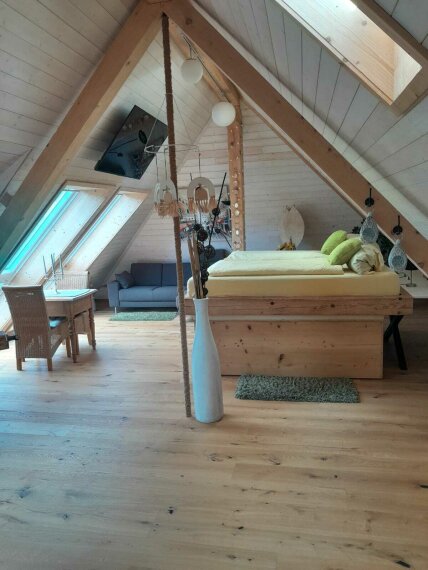 Wohnung DG Wohn-/Schlafbereich