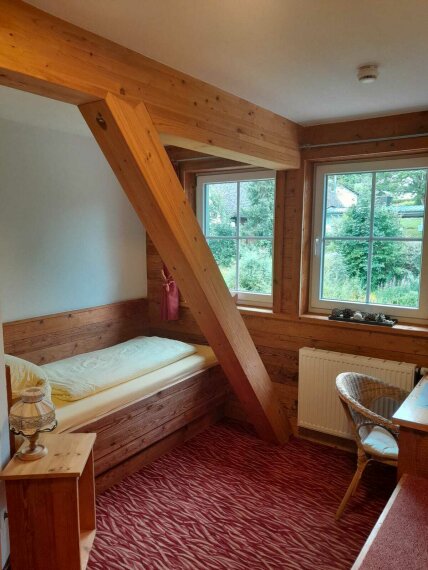 Einzelzimmer mit Bad