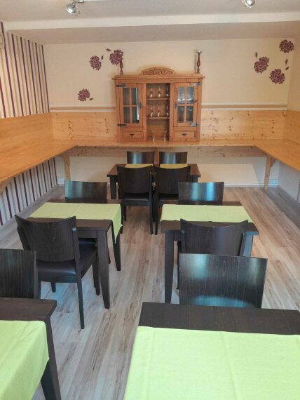 Separater Frühstücksraum