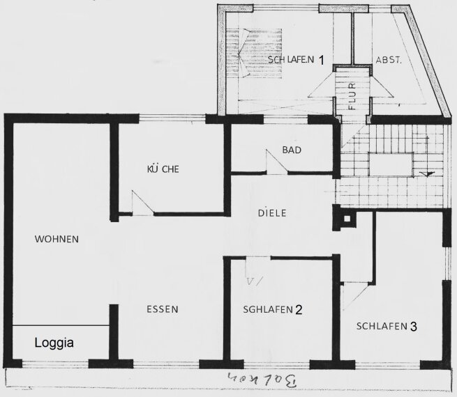 Grundriss Obergeschoss