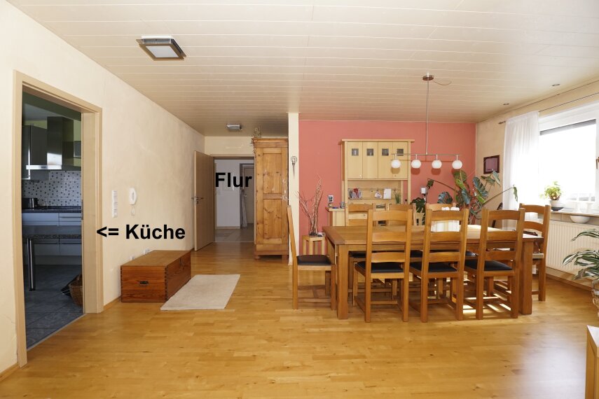 OG Ess- Wohnbereich mit Loggia