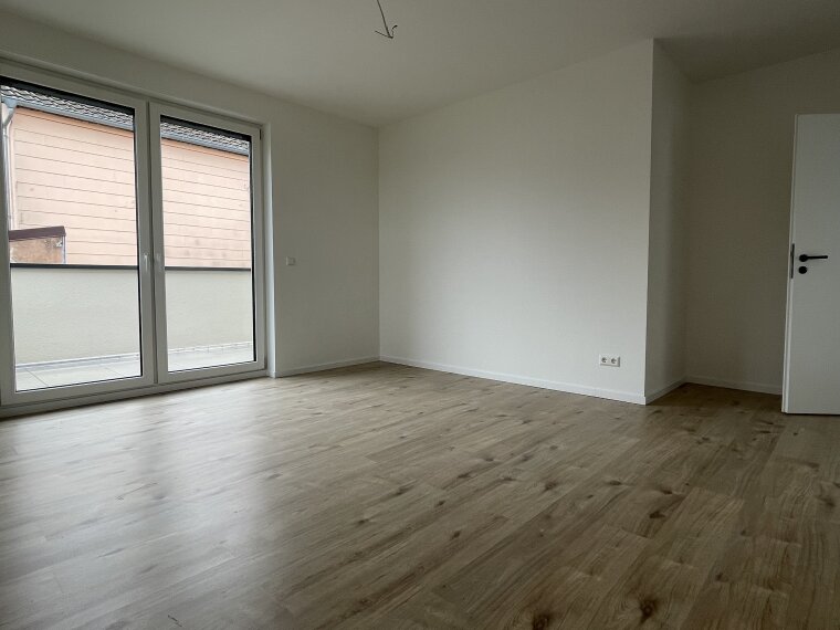 Schlafzimmer mit Balkon