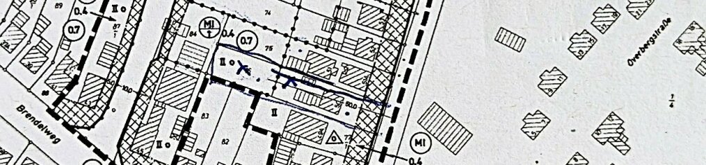 Ausschnitt Nr. 76-1 aus Lageplan