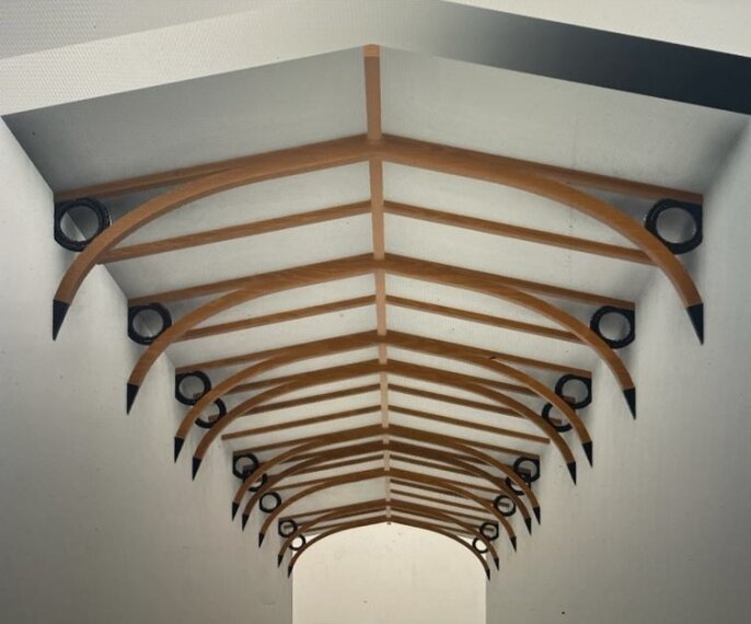 Visualisierung d. Deckenbalken