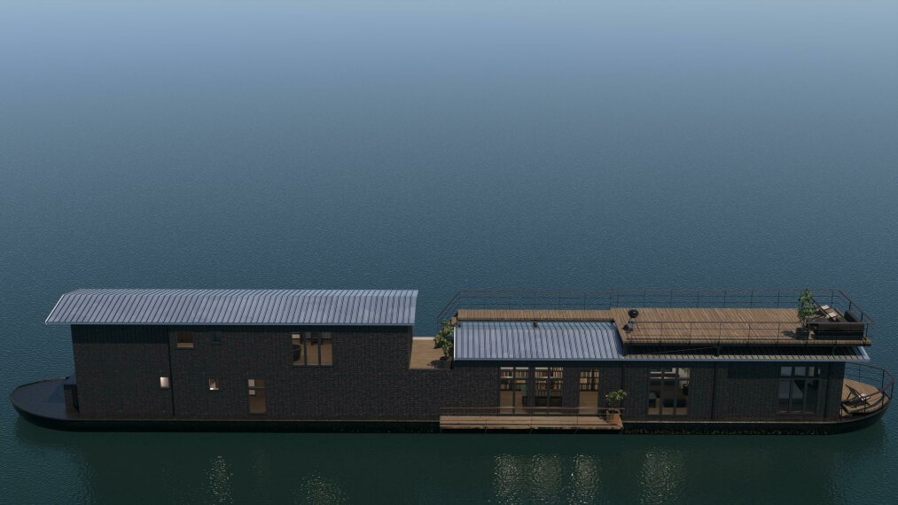 3D-Modell des Ausbaus