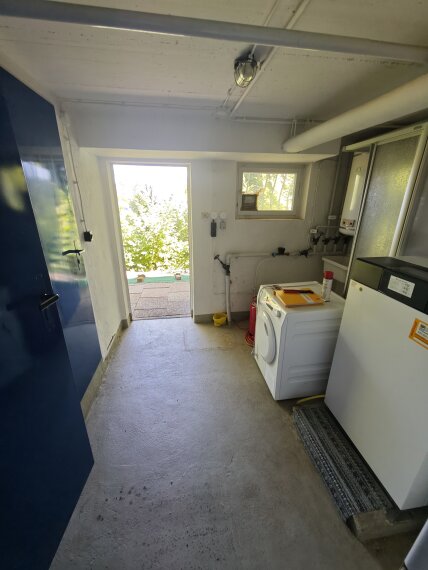 Waschküche & Gartenzugang