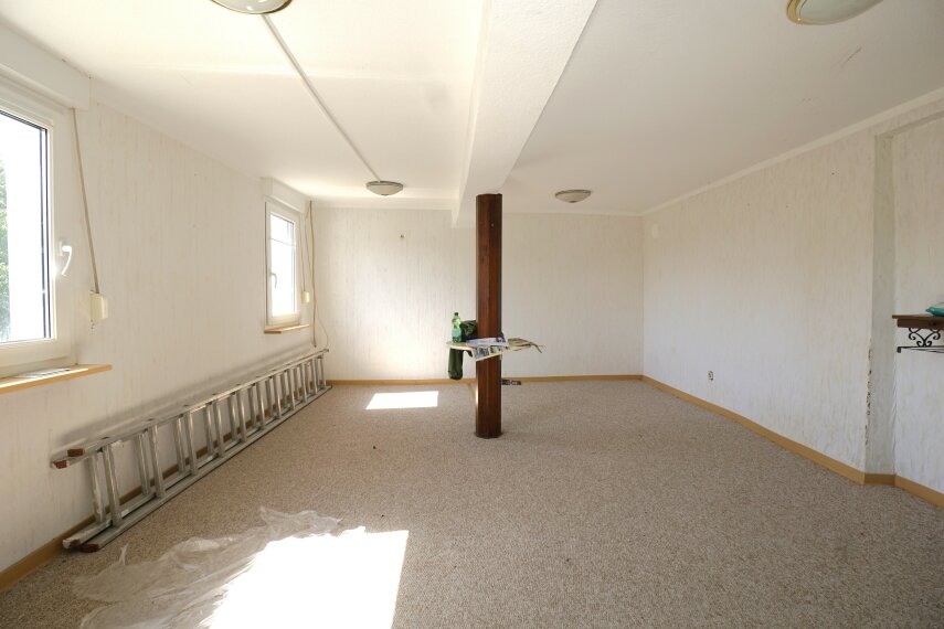 Bereich im EG niedrige Decken