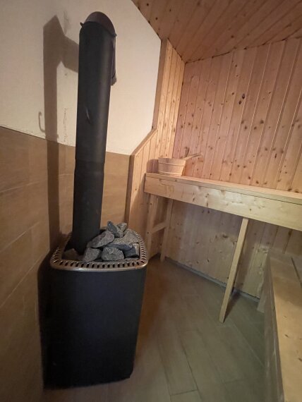 Sauna im Keller 