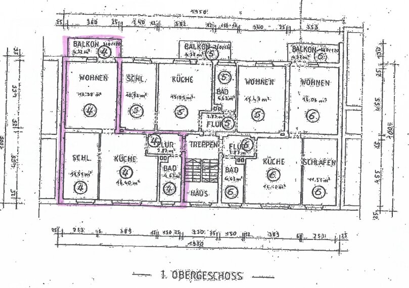 Grundriss - 1.OG links