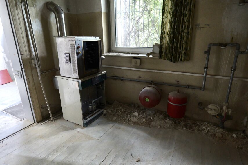 Alter Heizungsanschluss