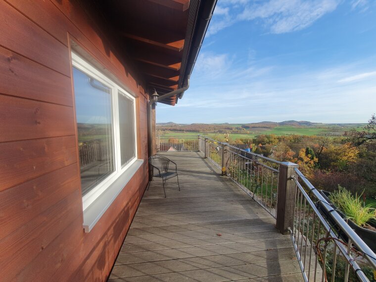 Aussicht Hangterrasse