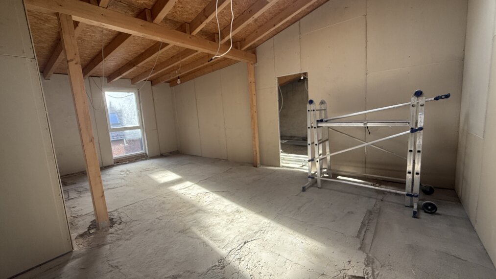 Wohnung - Rohbau - Wohnzimmer