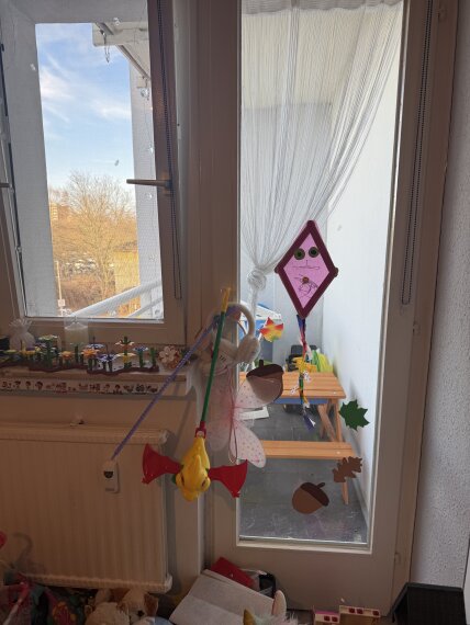 Kinderzimmer mit Balkon