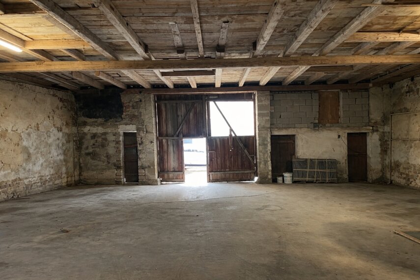 Scheune Innenansicht