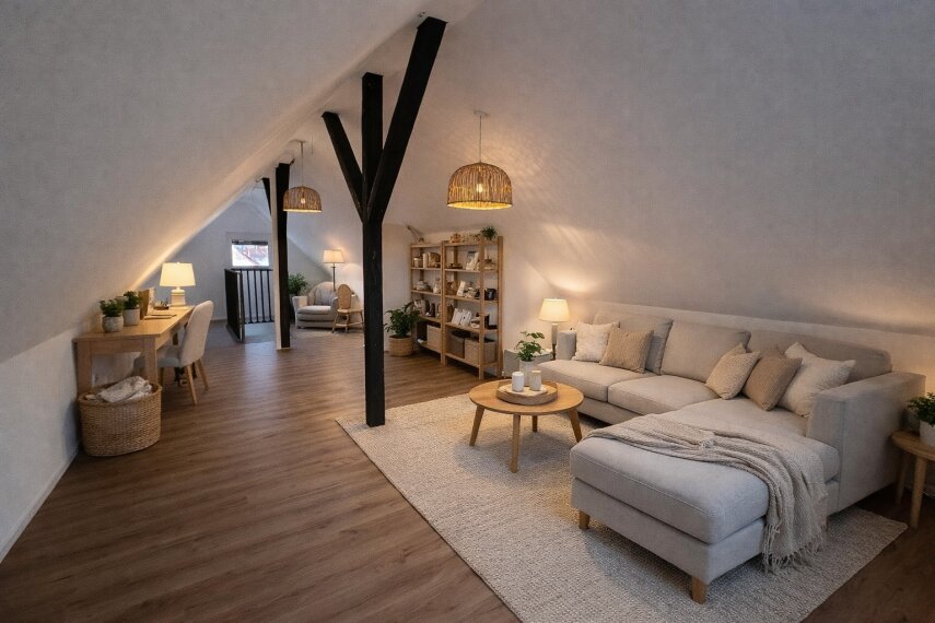 Bühne mit Homestaging