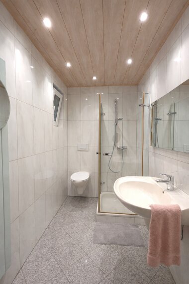 Modernisiertes Badezimmer