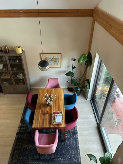 Blick Essbereich von Empore