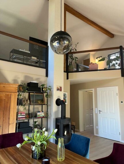 Essbereich Blick Empore 