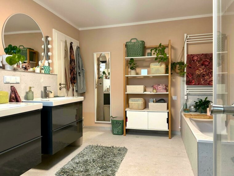 Tageslichtbad Wanne Dusche