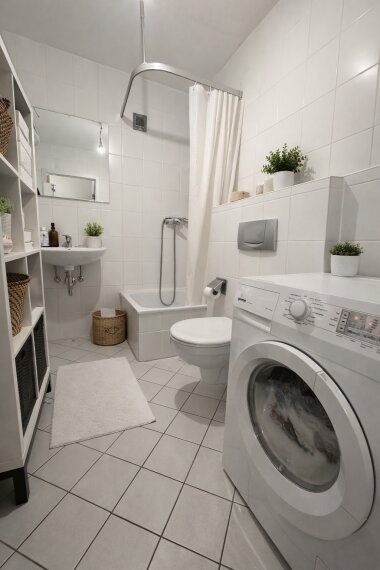 Badezimmer mit Dusche