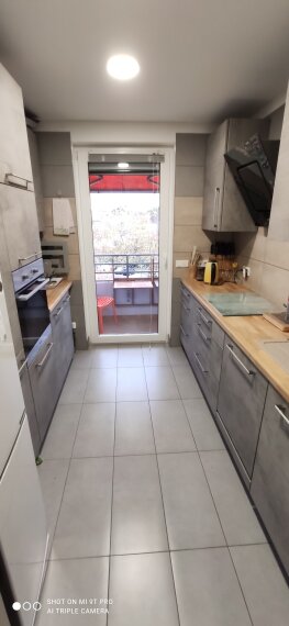 1_Küche 2 Furnier 3D Beton- Nachbildung