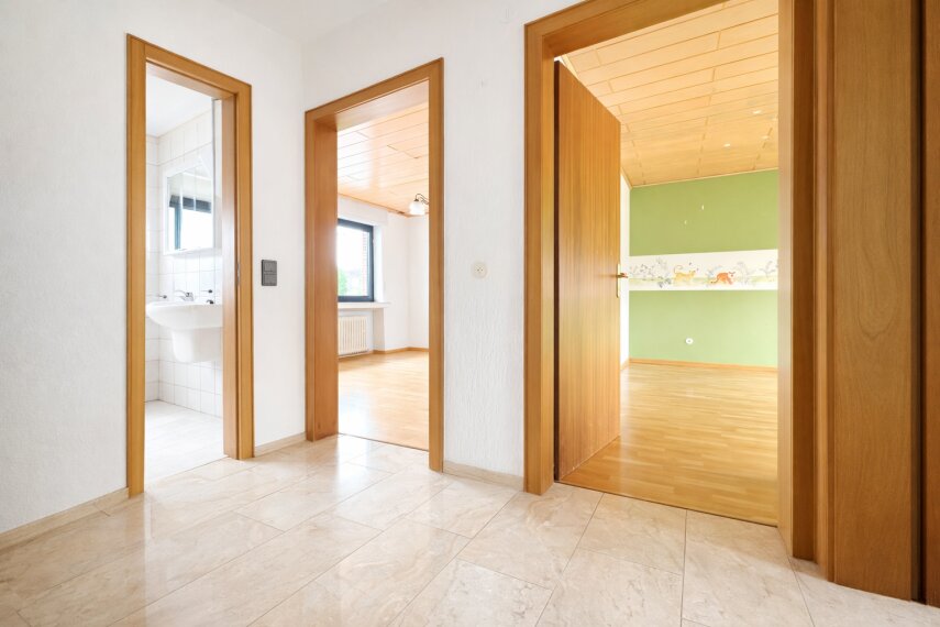 OG Flur Schlafbereiche mit Bad