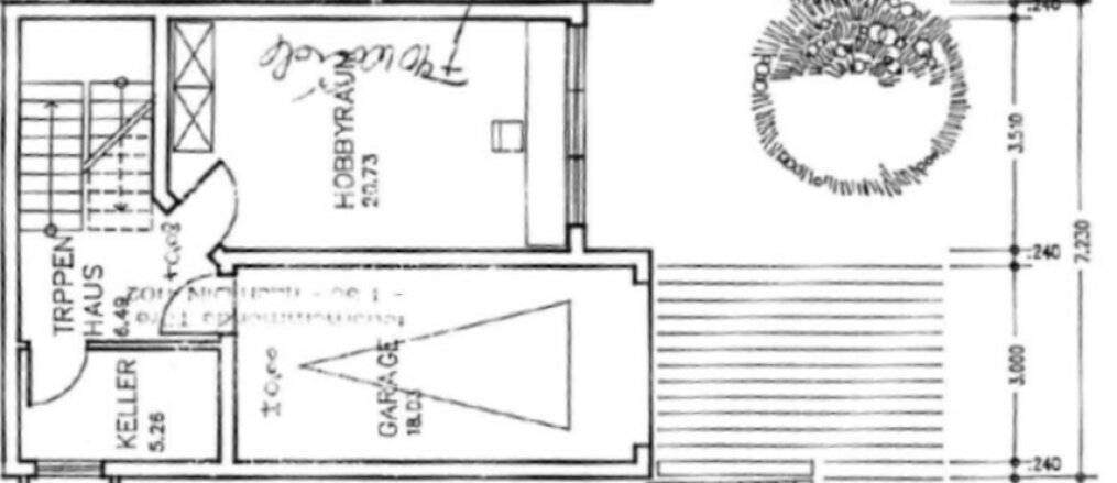 Mögliche Einliegerwohnung
