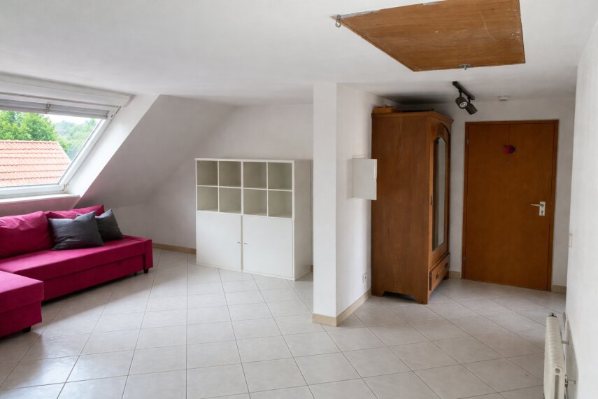 Flur mit Wohnbereich