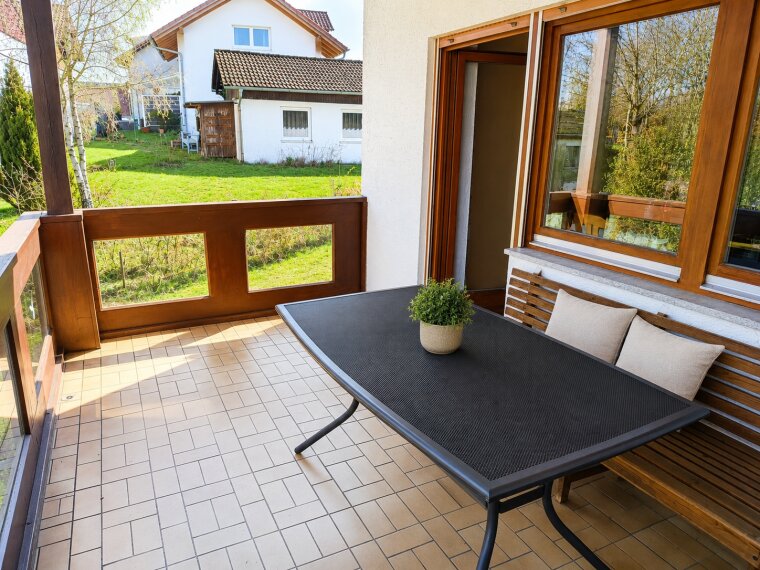 Gemütlicher Balkon 