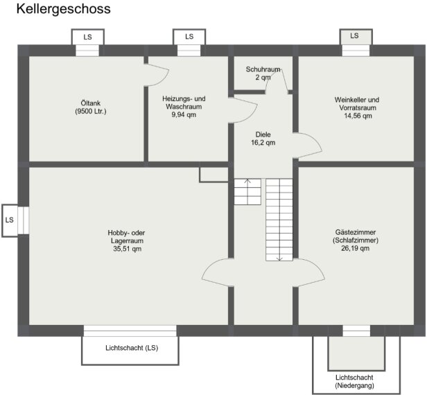 Grundriss UG