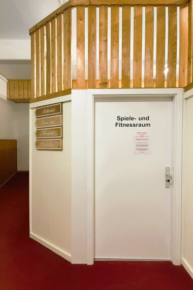 Fitnessraum und Spieleraum