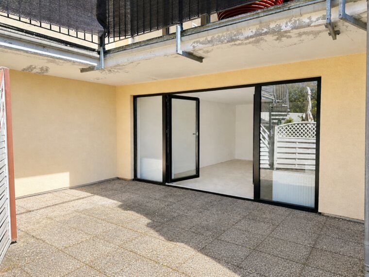 überdachte Terrasse