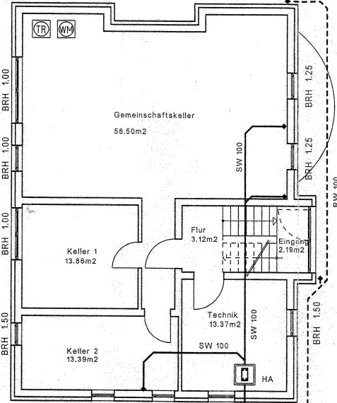 Grundriss Kellergeschoss