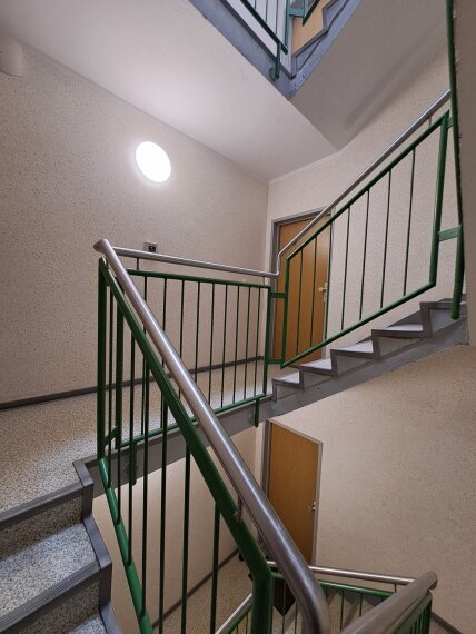 Sauberes Treppenhaus