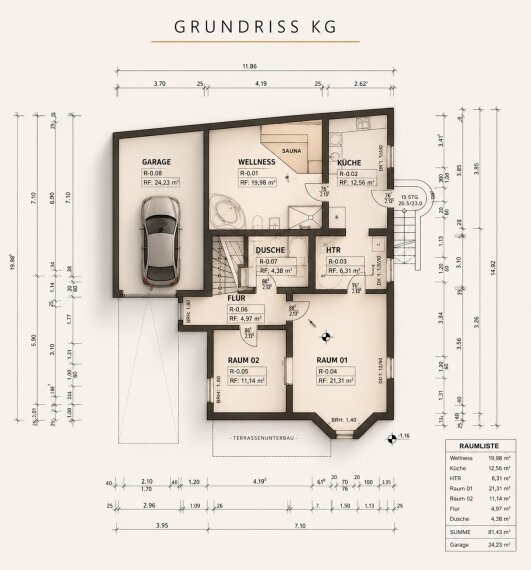 Grundriss KG