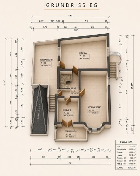 Grundriss EG