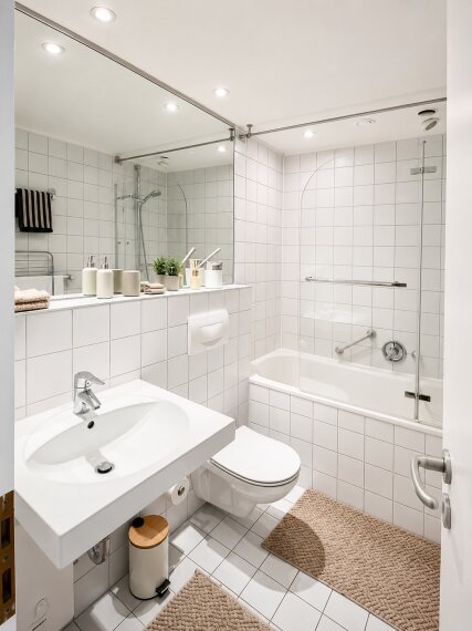 zeitloses Badezimmer