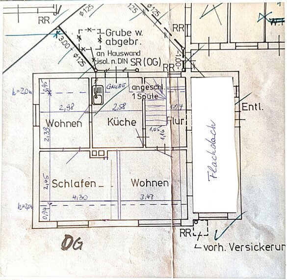 Grundriss Dachgeschoss