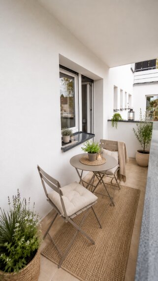 Balkon - virtueller Staging