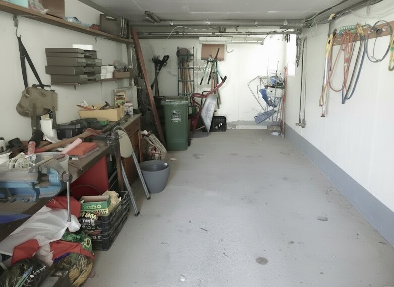 Werkstatt neben der Garage EG