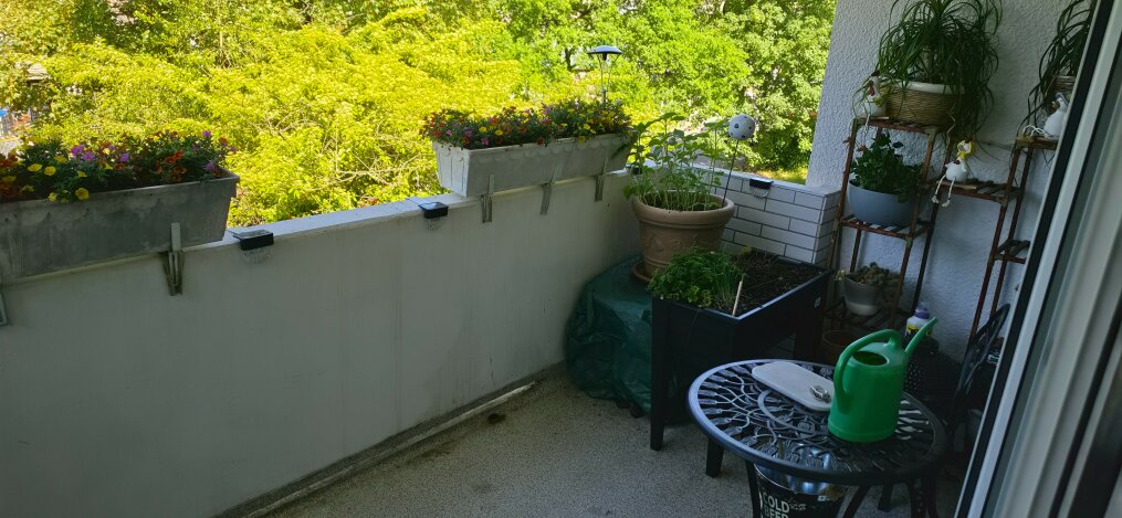 Großer Balkon
