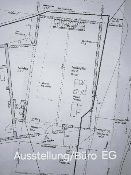Grundriss Ausstellung EG