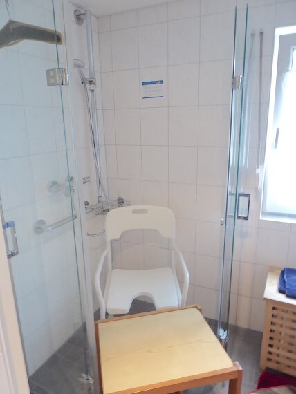 Tageslichtbad EG mit Dusche