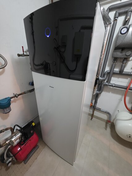 Wärmepumpe mit Brauchwasser