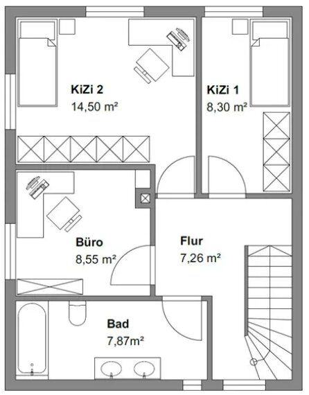 Grundriss OG
