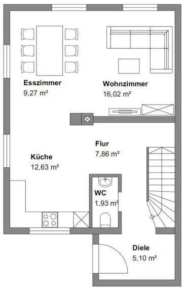 Grundriss EG