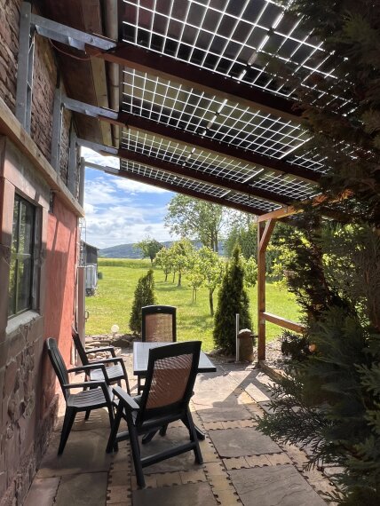 Terrasse überdacht