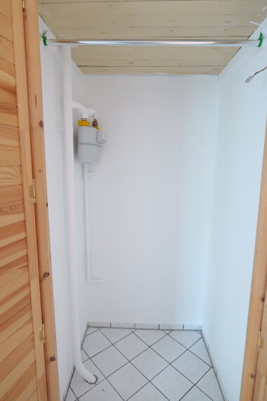 Abstellkammer mit Gaszähler